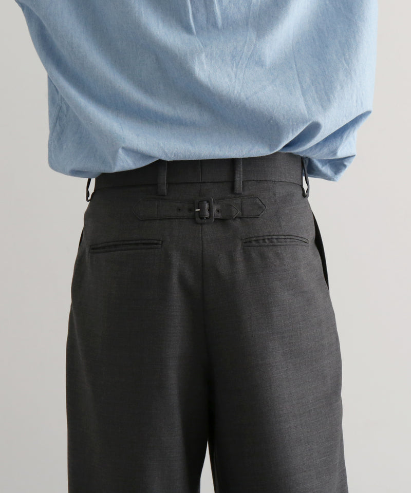 DEVINUSAGE Loose slacks "GRAY"