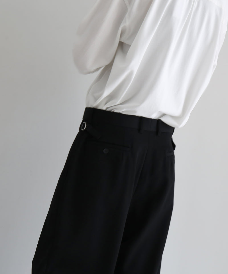 DIGAWEL Side adjuster pants "BLACK"