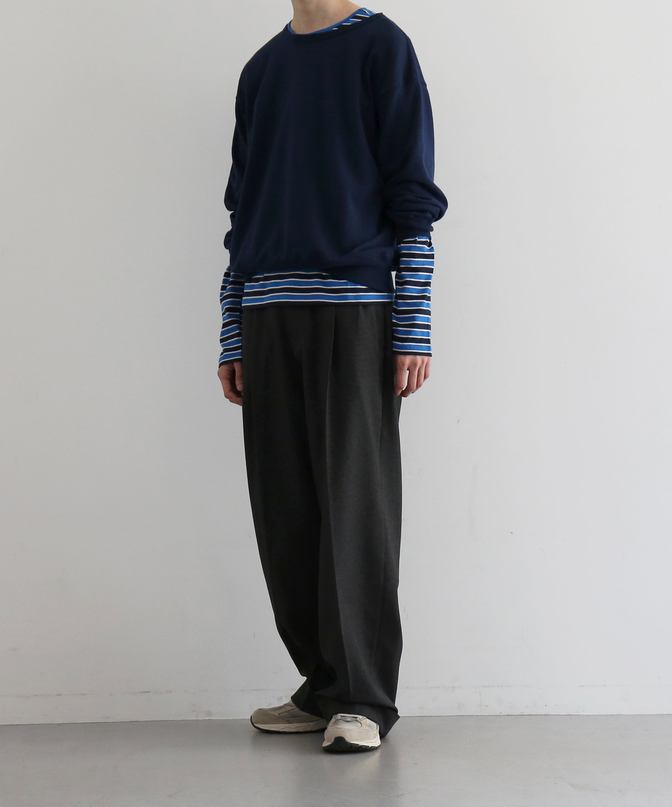 KAIKO スラックス 即完売品 ポーカーズ KAIKO【カイコー】【Pre order】Wide slacks 