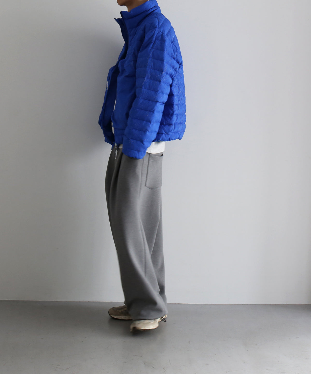 【EXCLUSIVE】FAF(FAKE AS FLOWERS) Crack down jacket "BLUE"