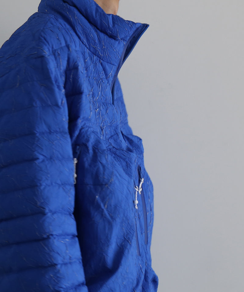 【EXCLUSIVE】FAF(FAKE AS FLOWERS) Crack down jacket "BLUE"