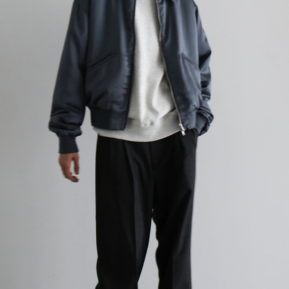 Second/Layer セカンドレイヤー CALO SHIRT JACKET SECOND/LAYER【セカンドレイヤー】Aces satin club jacket 