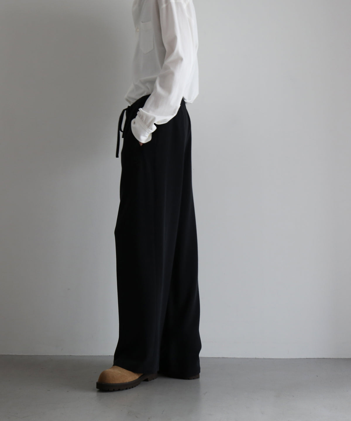 SECOND/LAYER Team pant "BLACK"