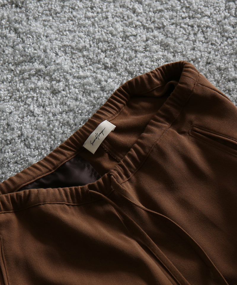SECOND/LAYER Team pant "BROWN"