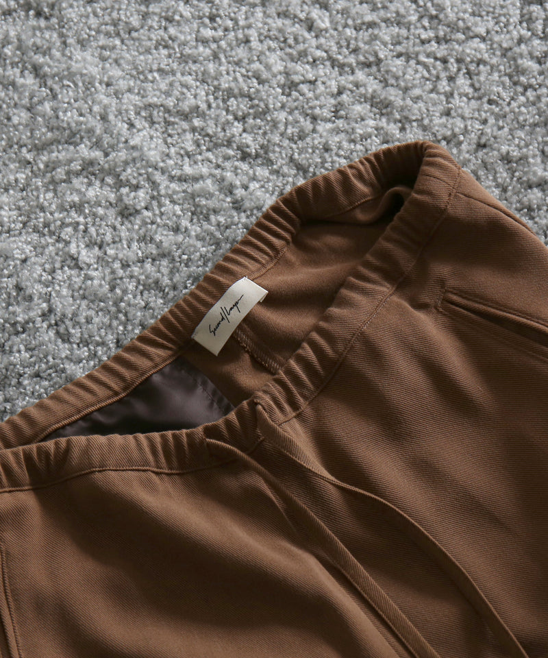 SECOND/LAYER Team pant "BROWN"