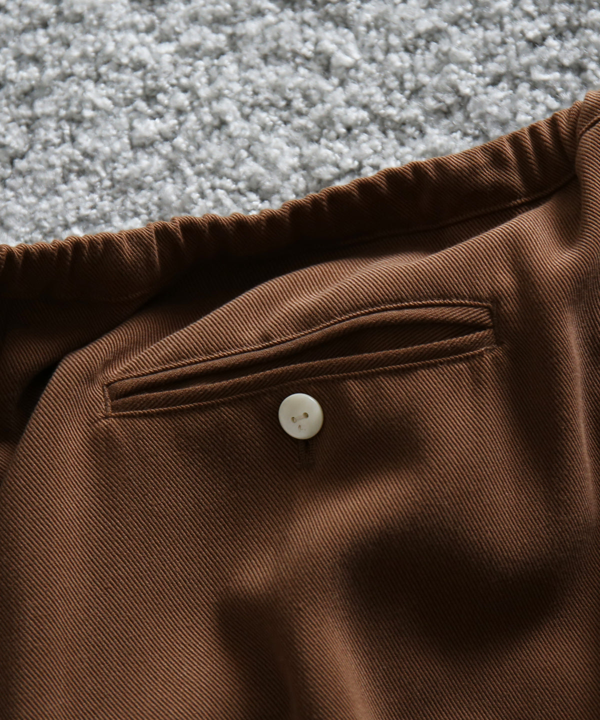 SECOND/LAYER Team pant "BROWN"