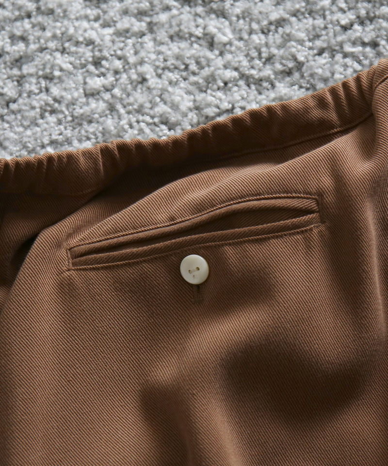 SECOND/LAYER Team pant "BROWN"