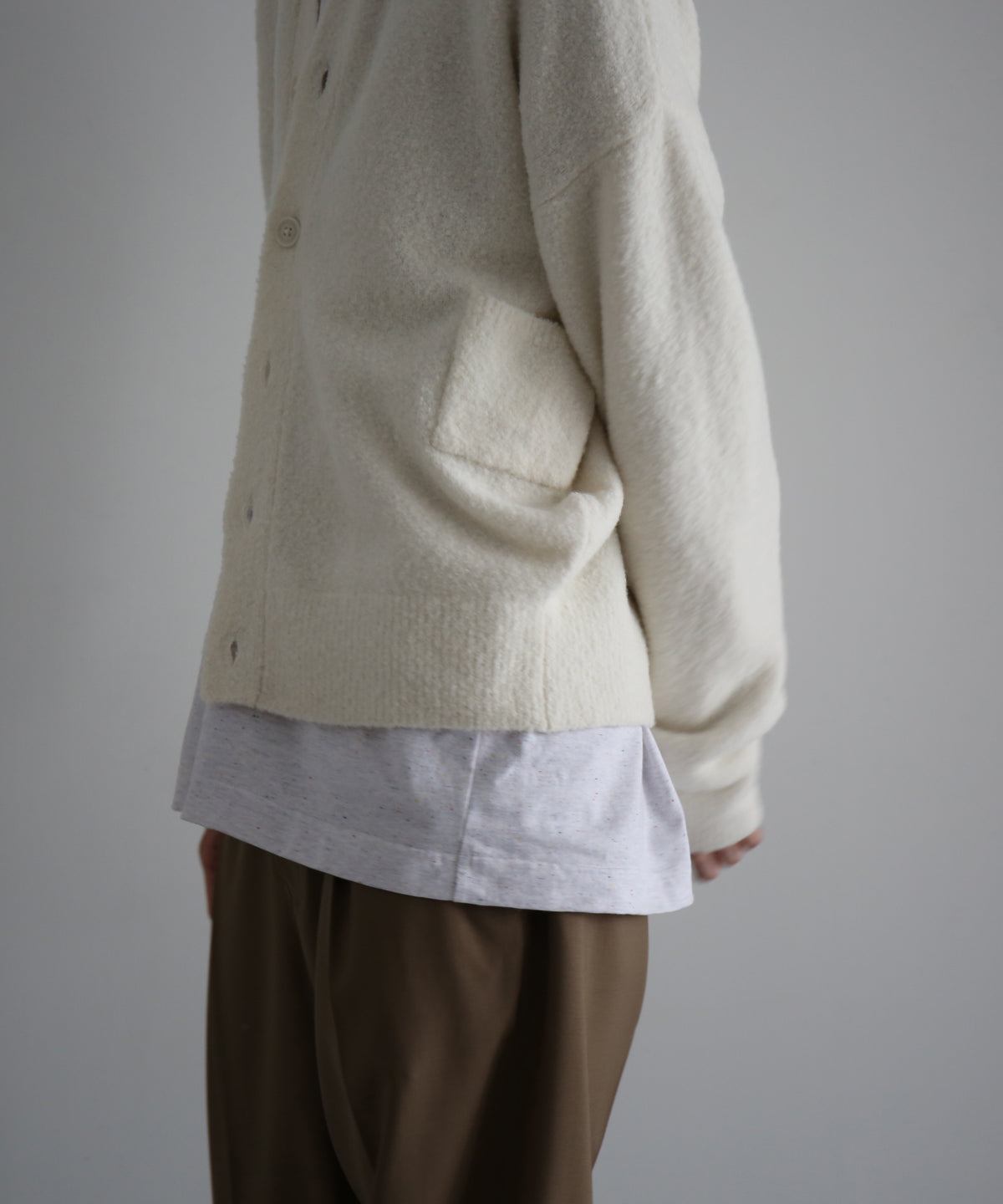 ABELIA EDOWARD GOUCHA Wana cardigan "CREAM"