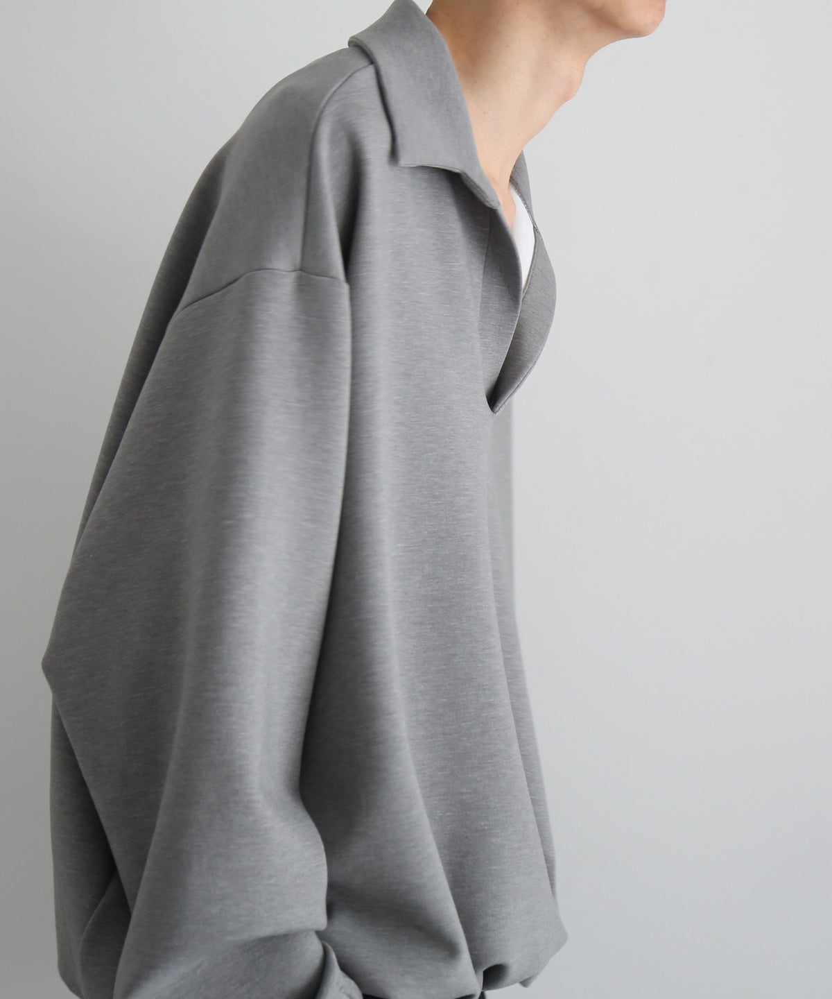 NEONSIGN Tech sweat -type : s "TOP GRAY"