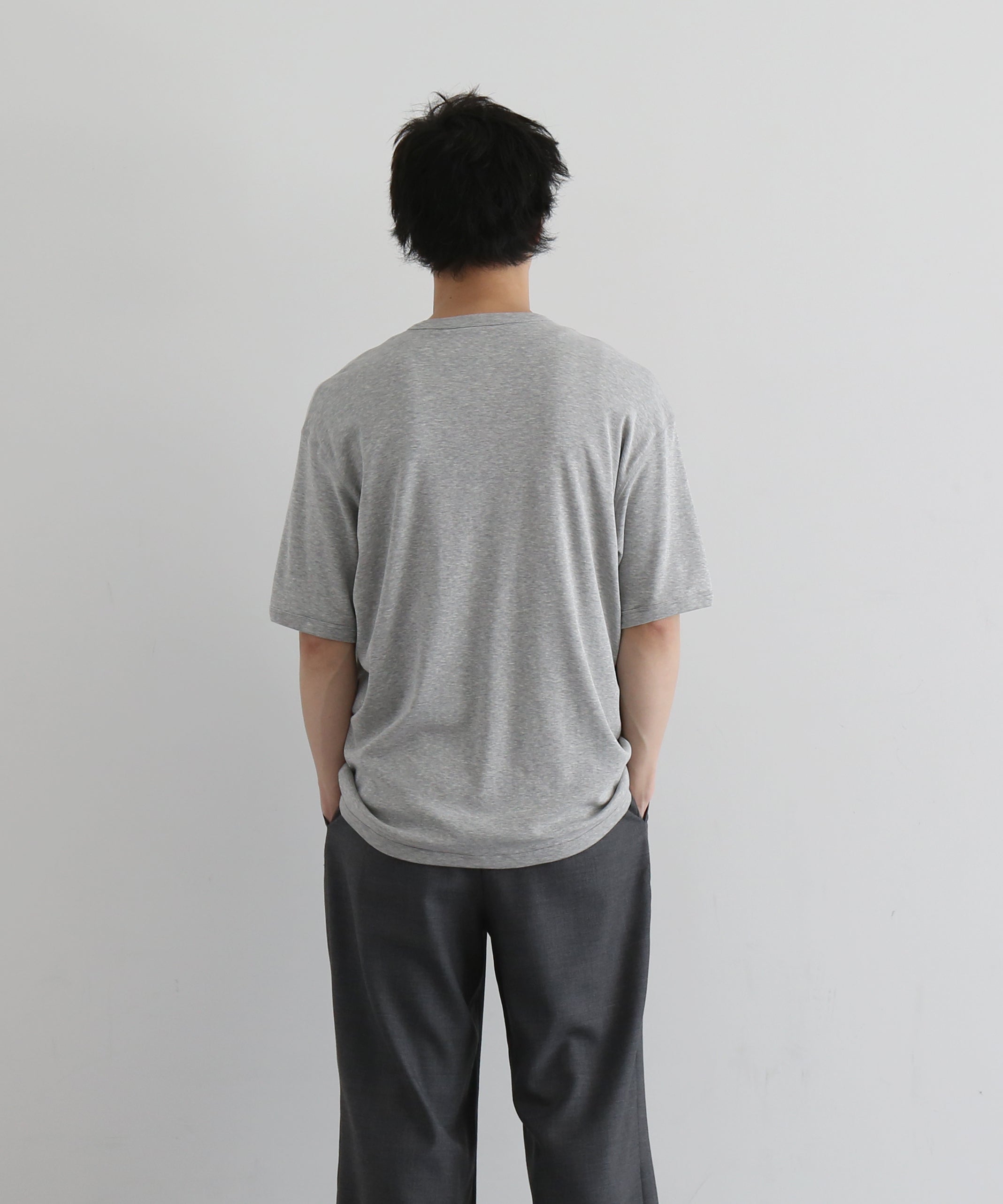 KAIKO Double t-shirts "TOP GRAY"