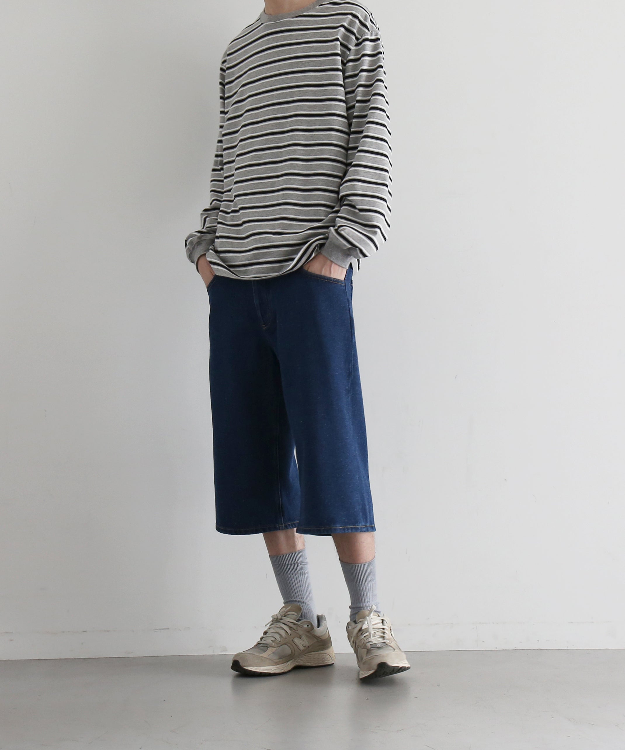 Baserange Grass shorts " INDIGOBLUE" M