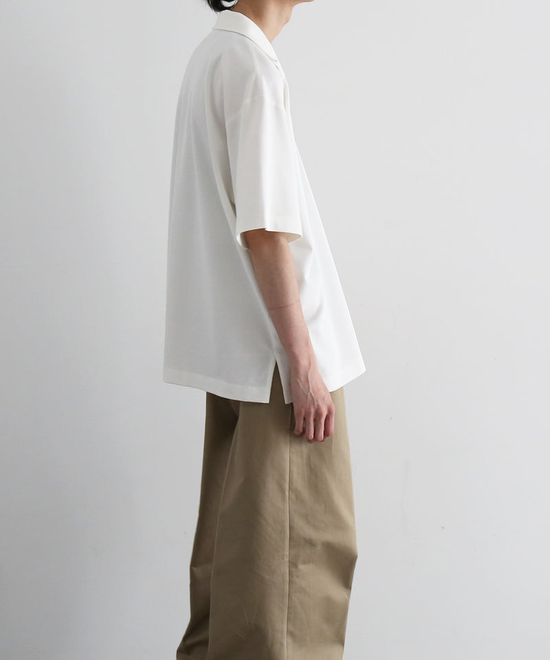 NEONSIGN Unfinished polo "hcs" "OFF WHITE"