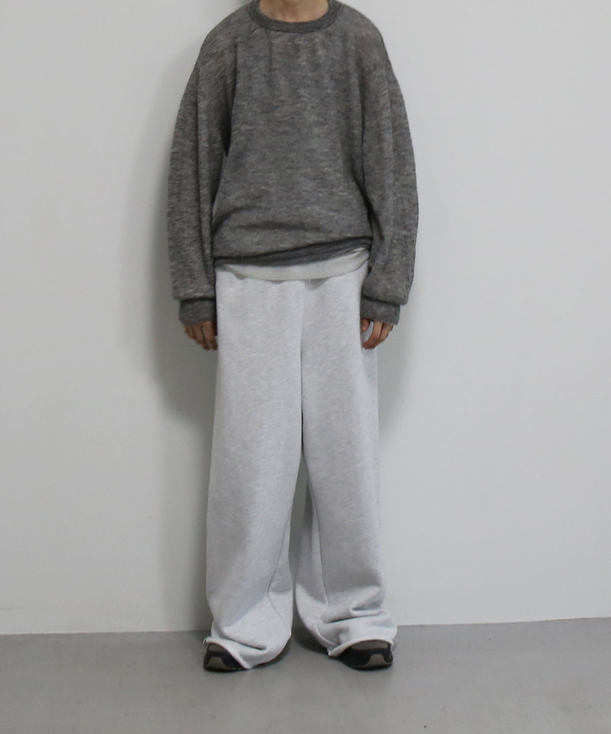 crepuscule W/g mohair reversible p/o "BLACK/GRAY"