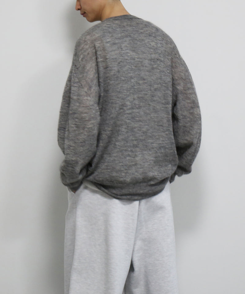 crepuscule W/g mohair reversible p/o "GRAY/L.GRAY"