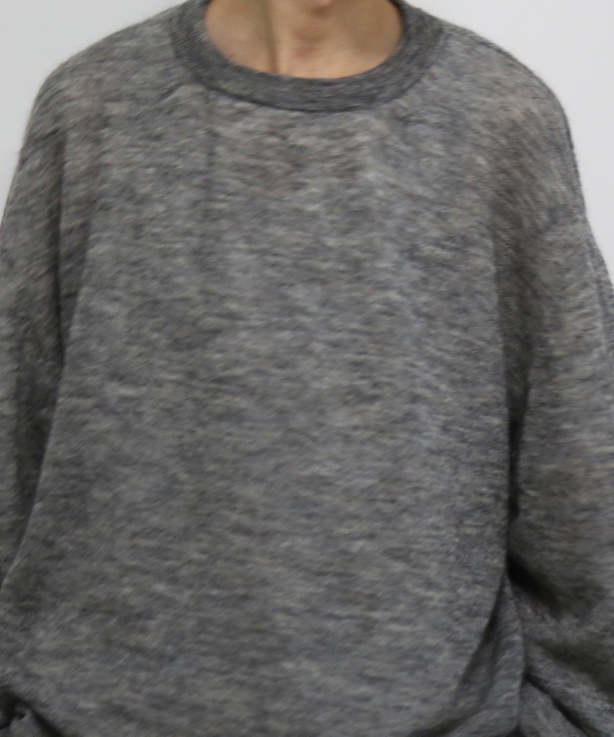 crepuscule W/g mohair reversible p/o "GRAY/L.GRAY"