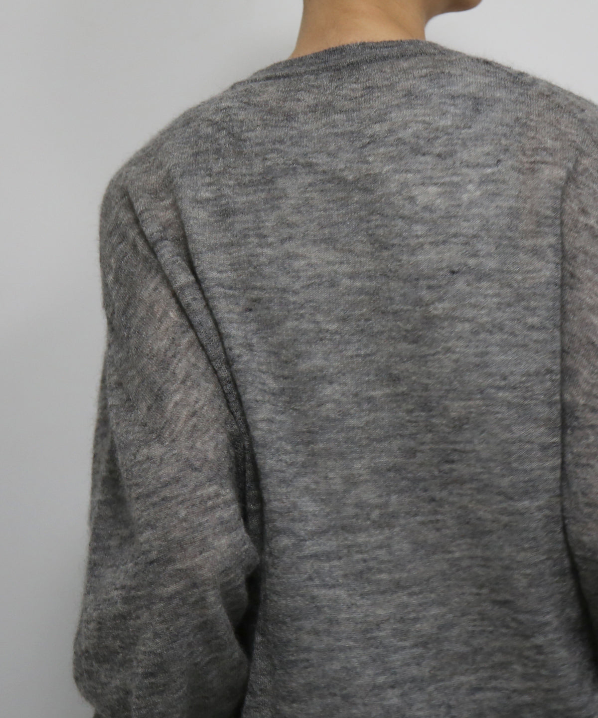 crepuscule W/g mohair reversible p/o "GRAY/L.GRAY"