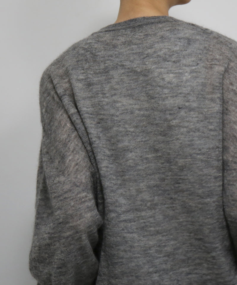 crepuscule W/g mohair reversible p/o "GRAY/L.GRAY"