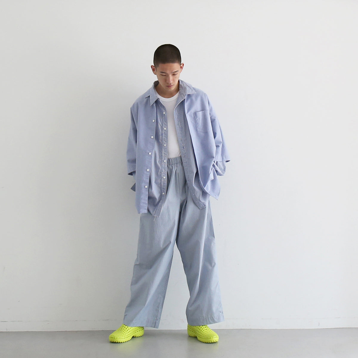 Baserange【ベースレンジ】メンズ イージーパンツ Claude pants 