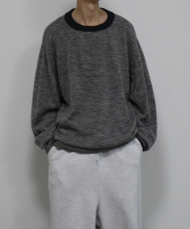 crepuscule W/g mohair reversible p/o "GRAY/L.GRAY"