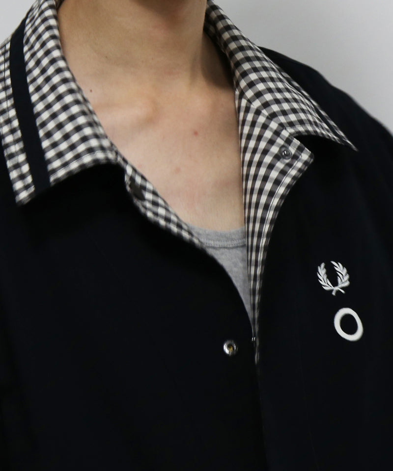 FRED PERRY Craig green reversible overshirt "ANCHOR GREY"