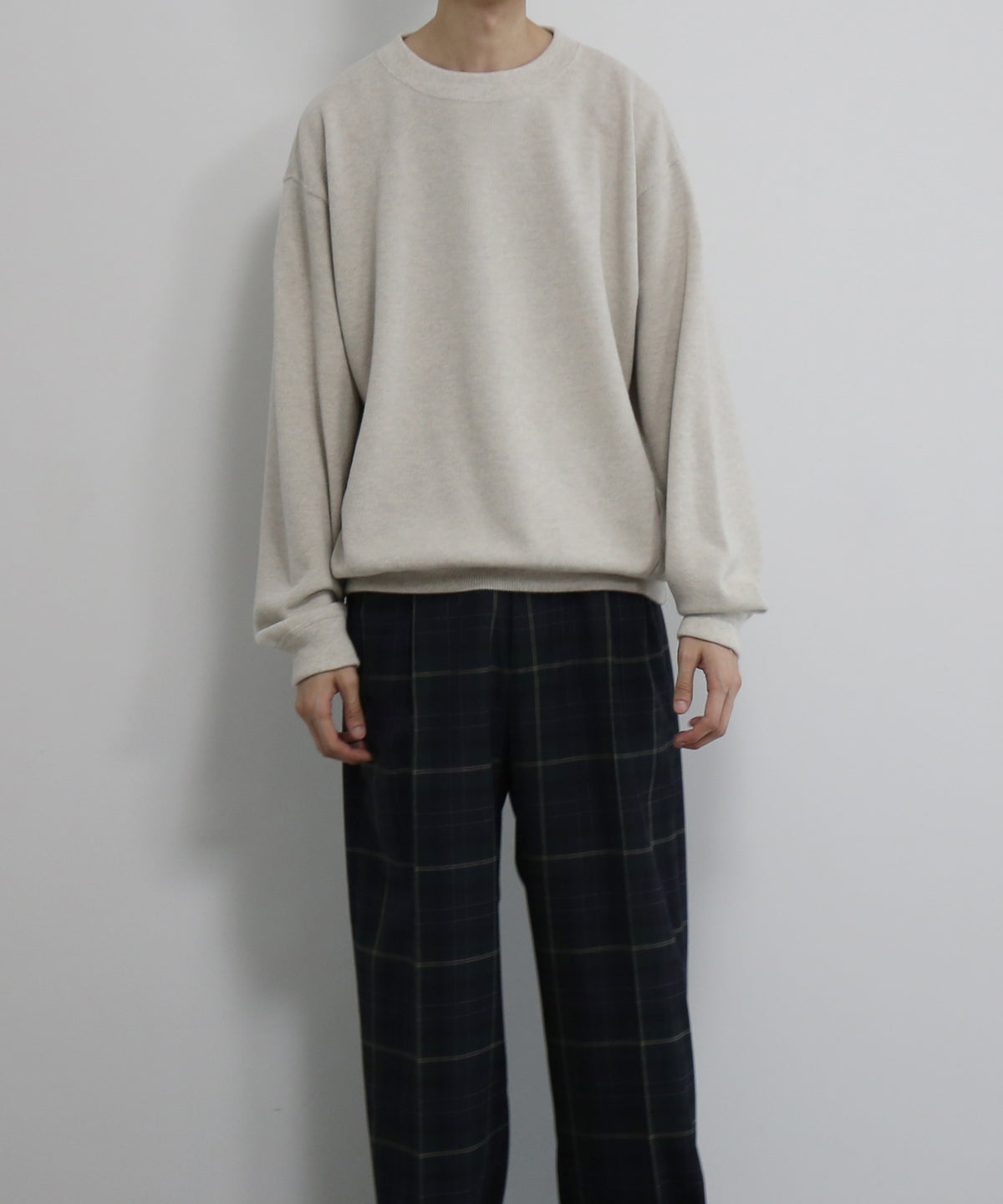 crepuscule Co/wo moss stitch p/o "OATMEAL"