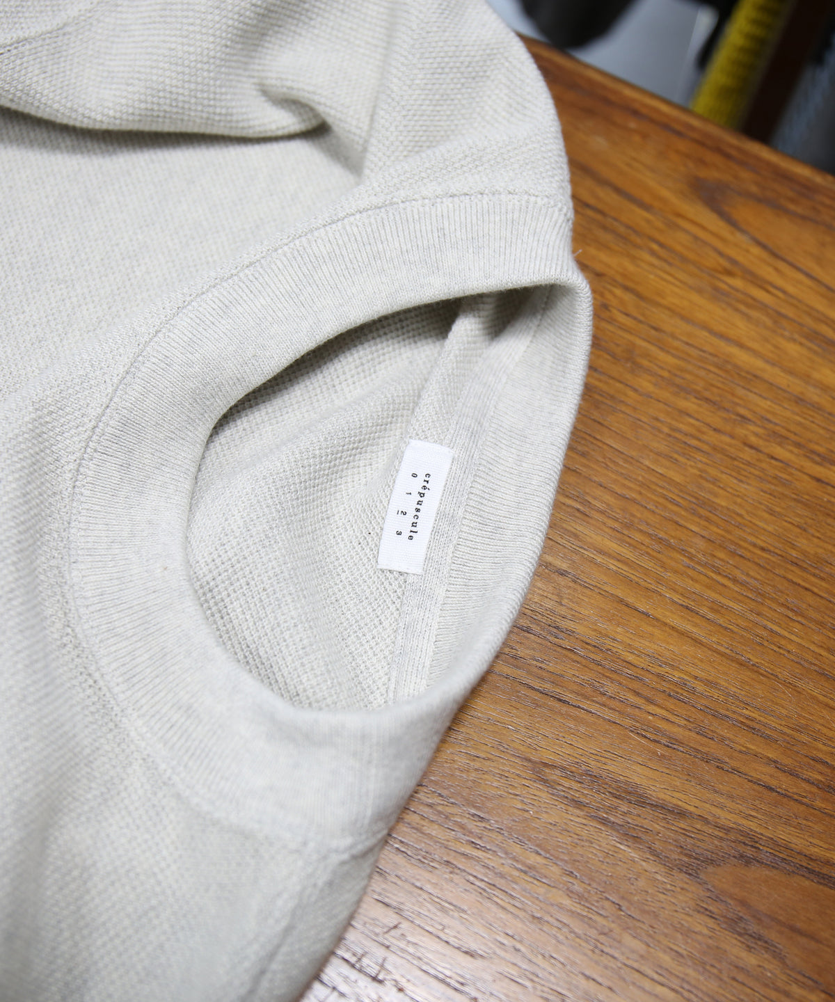 crepuscule Co/wo moss stitch p/o "NAVY"