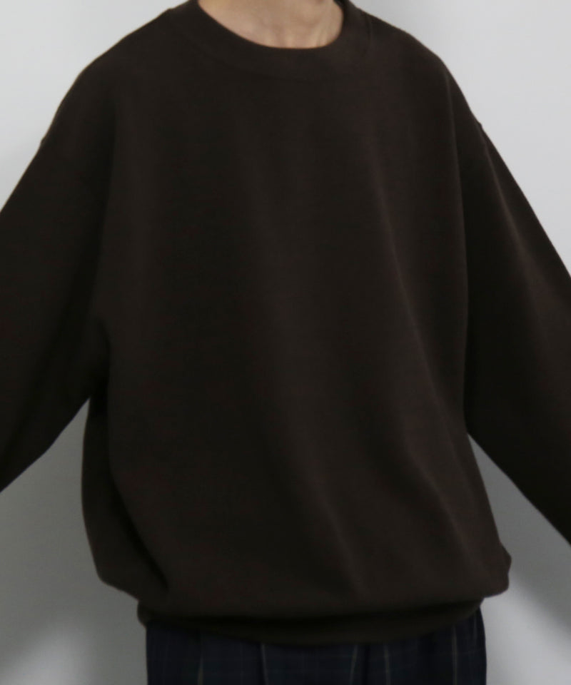 crepuscule Co/wo moss stitch p/o "BROWN"