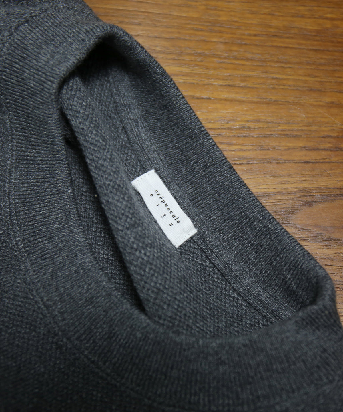 crepuscule Co/wo moss stitch p/o "M.GRAY"