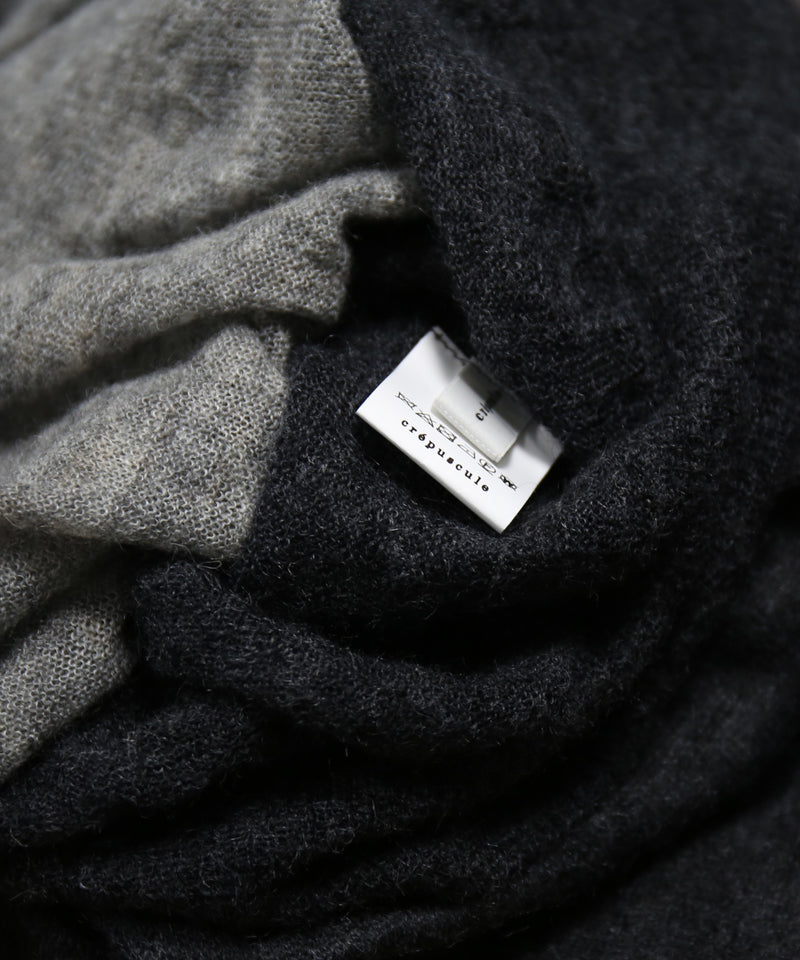 crepuscule W/g mohair reversible p/o "GRAY/L.GRAY"