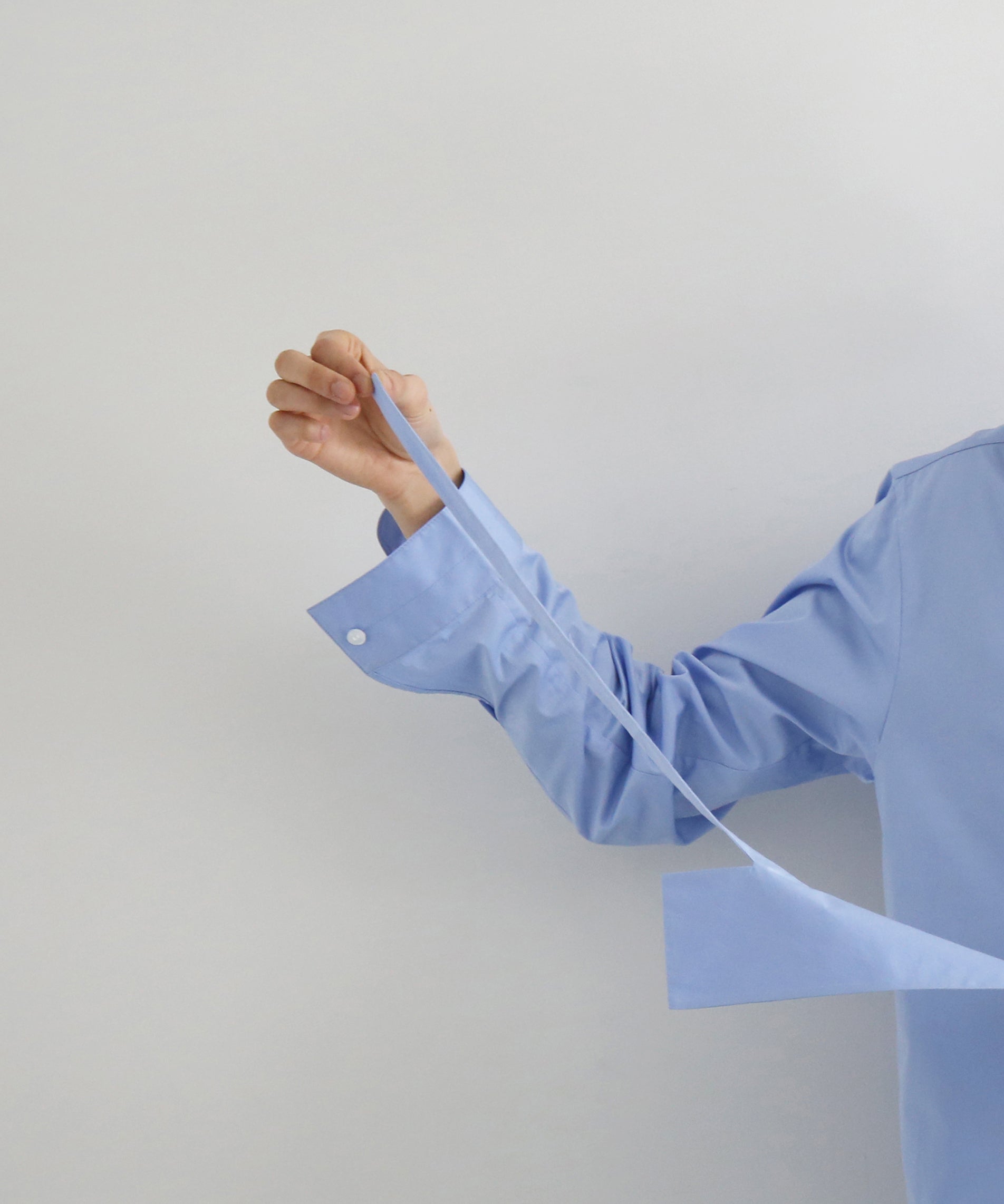 POST ARCHIVE FACTION(PAF) Trimmed Shirt B "BLUE"