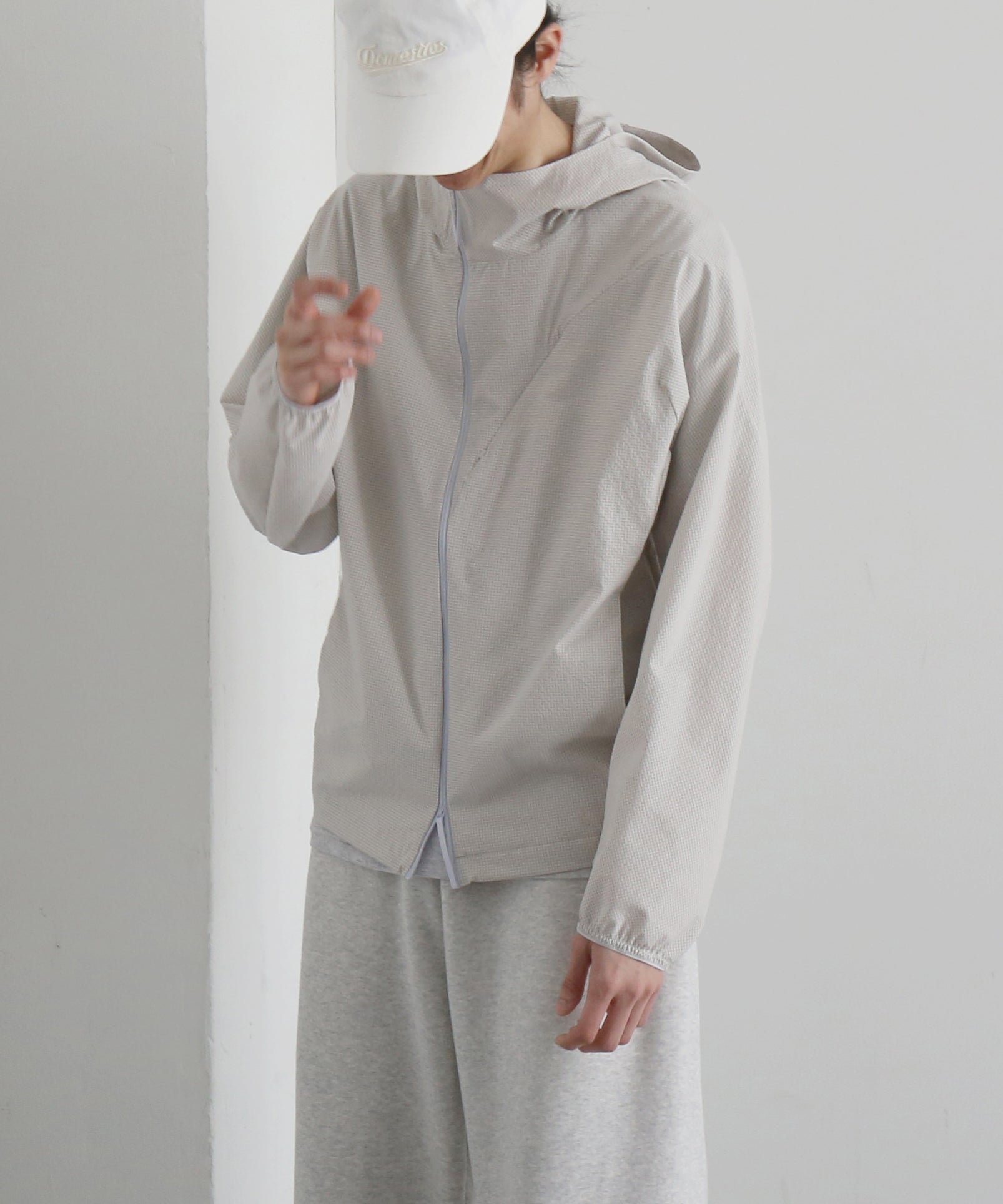 POST ARCHIVE FACTION(PAF) Runner jacket "GREY"