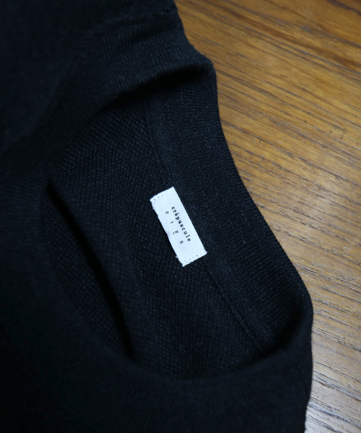 crepuscule Co/wo moss stitch p/o "NAVY"