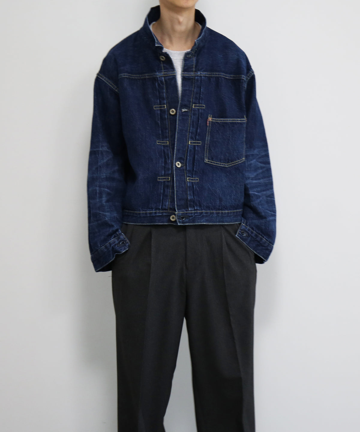 REMI RELIEF 12oz 大戦モデルJKT "BLUE"