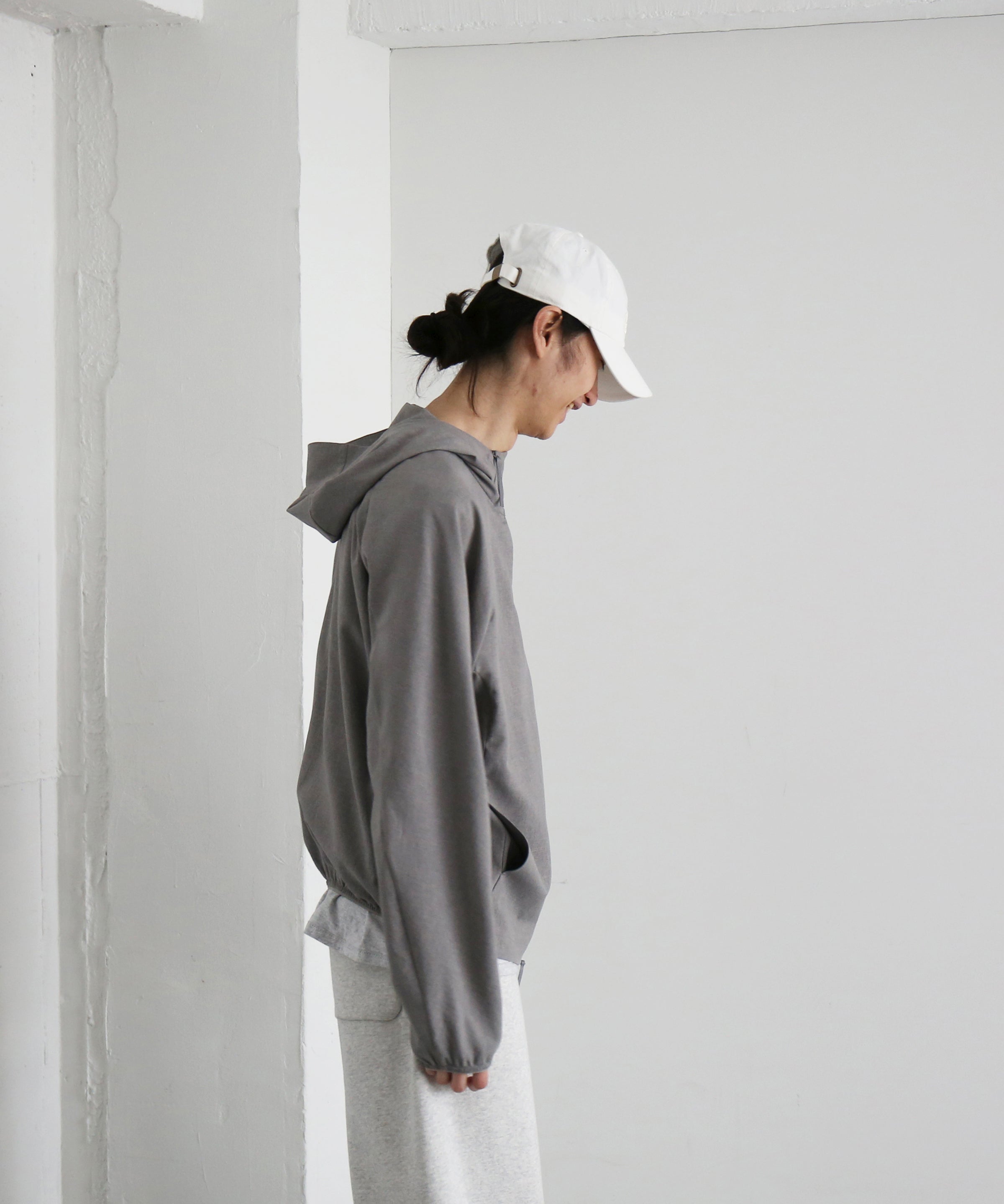 POST ARCHIVE FACTION(PAF) Runner jacket "GREY"