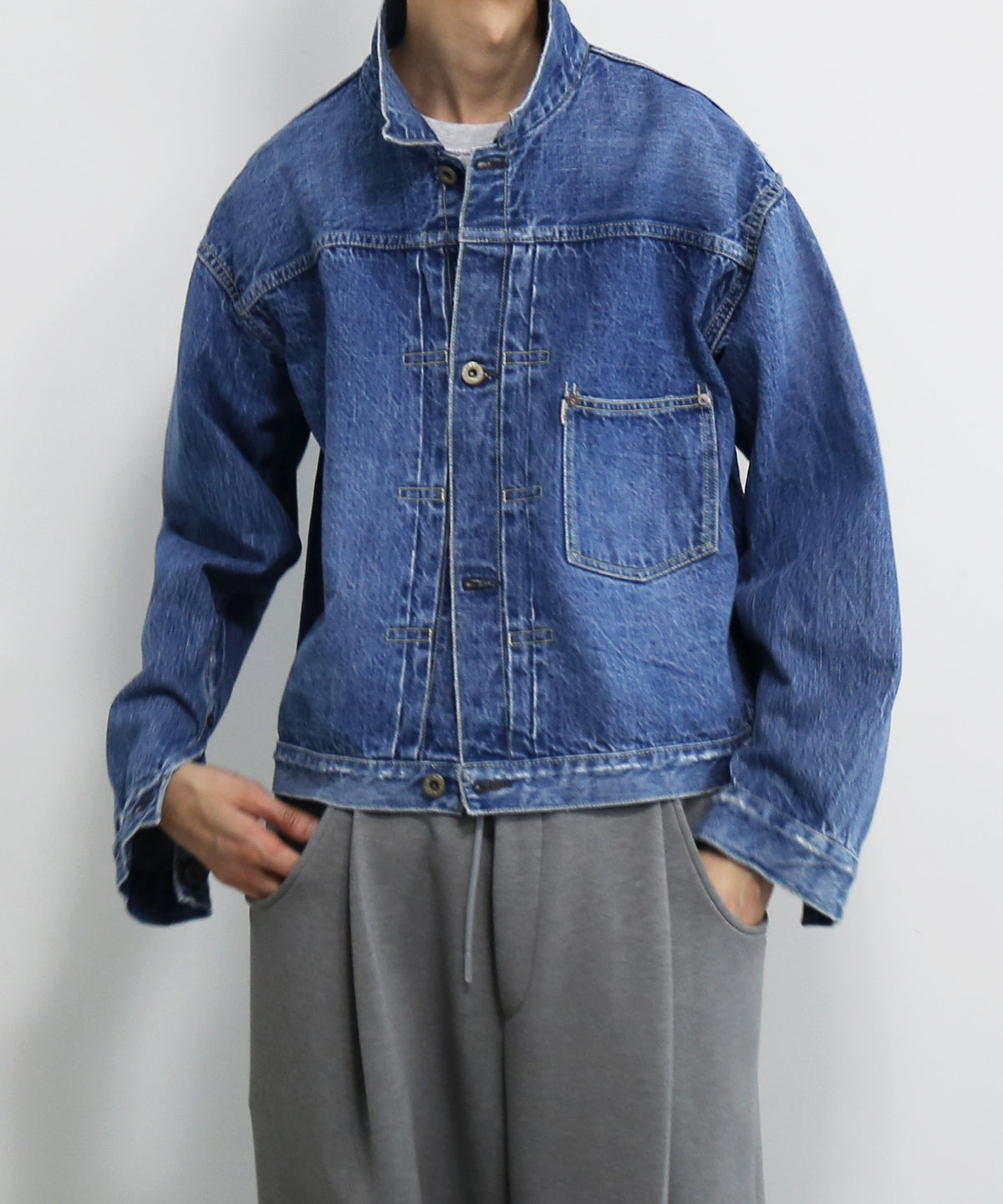 REMI RELIEF 12oz 大戦モデルJKT "USED BLUE"