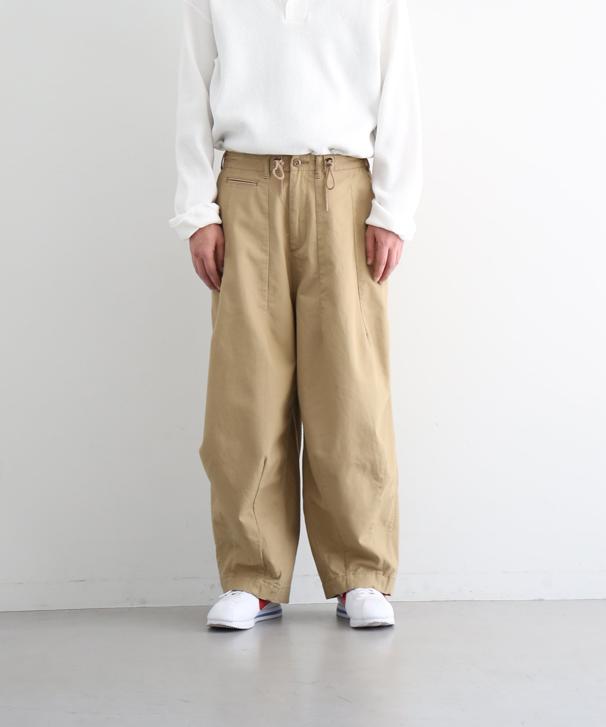 NEEDLES H.d. pant - military "A-KHAKI A"