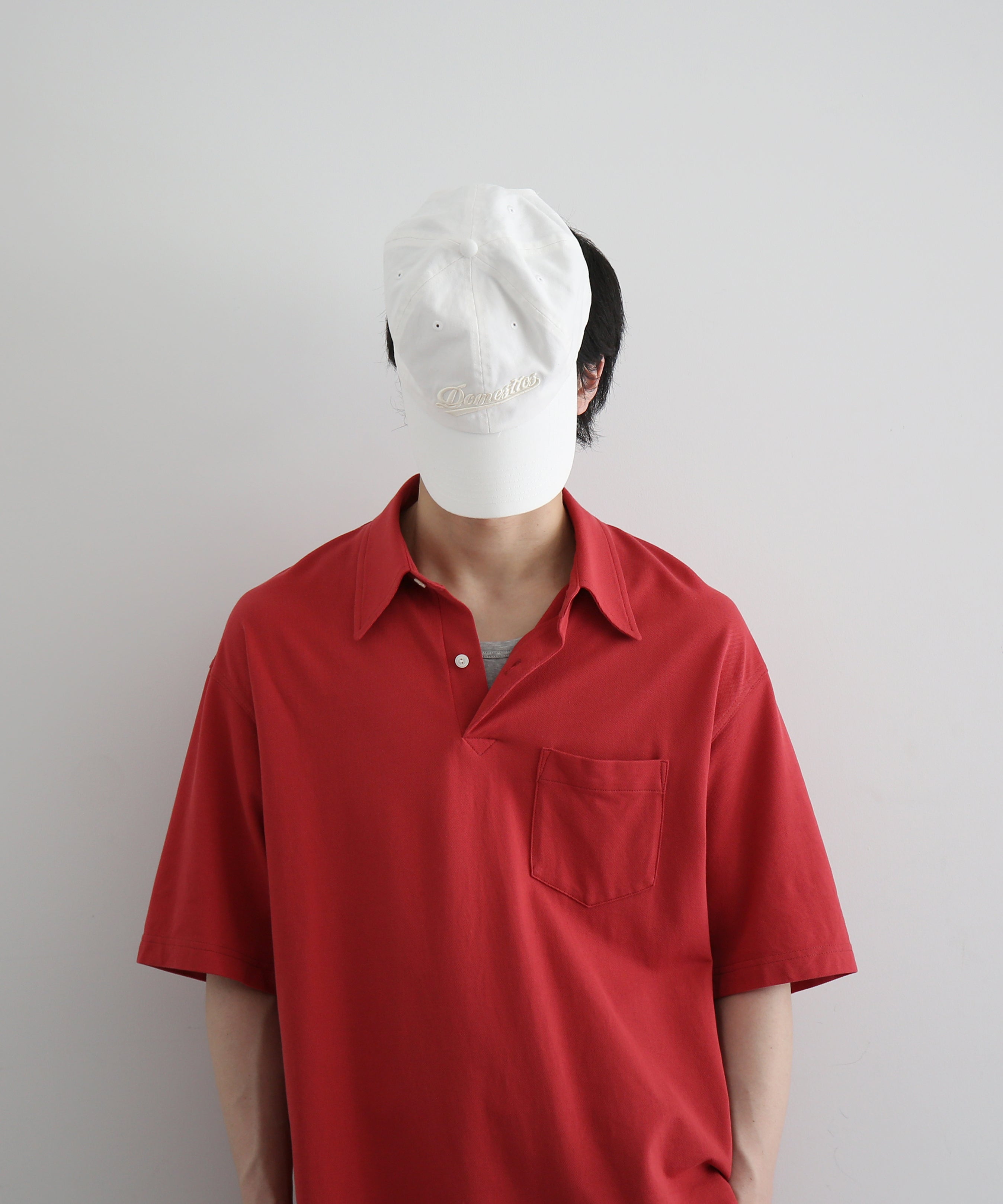 KAIKO Tomorrow ss polo shirt "D.RED"