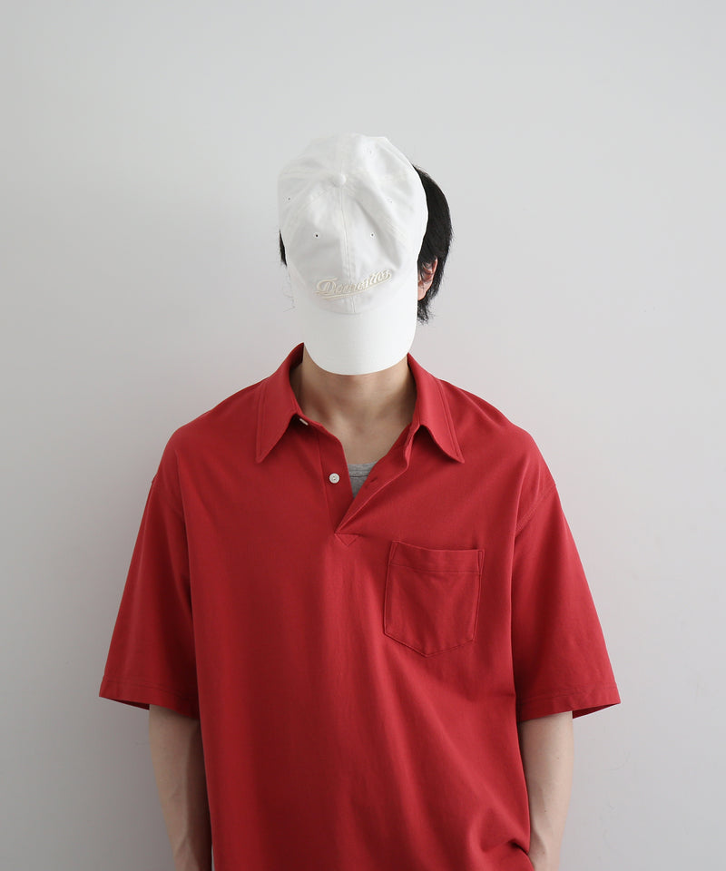 KAIKO Tomorrow ss polo shirt "D.RED"