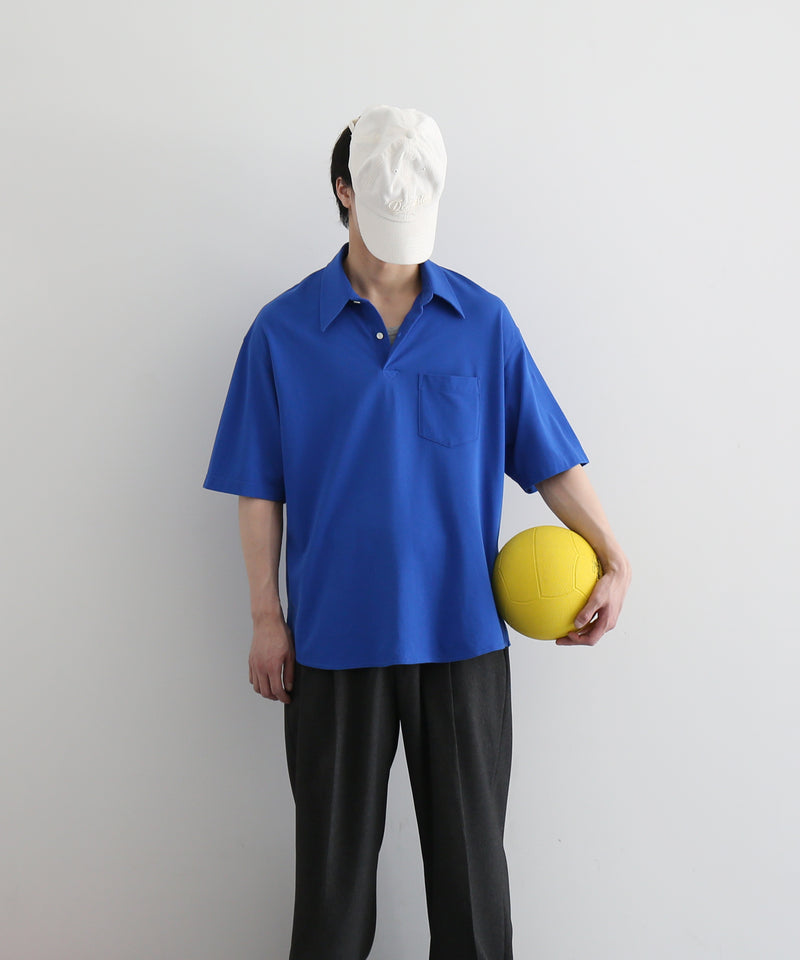 KAIKO Tomorrow ss polo shirt "D.RED"