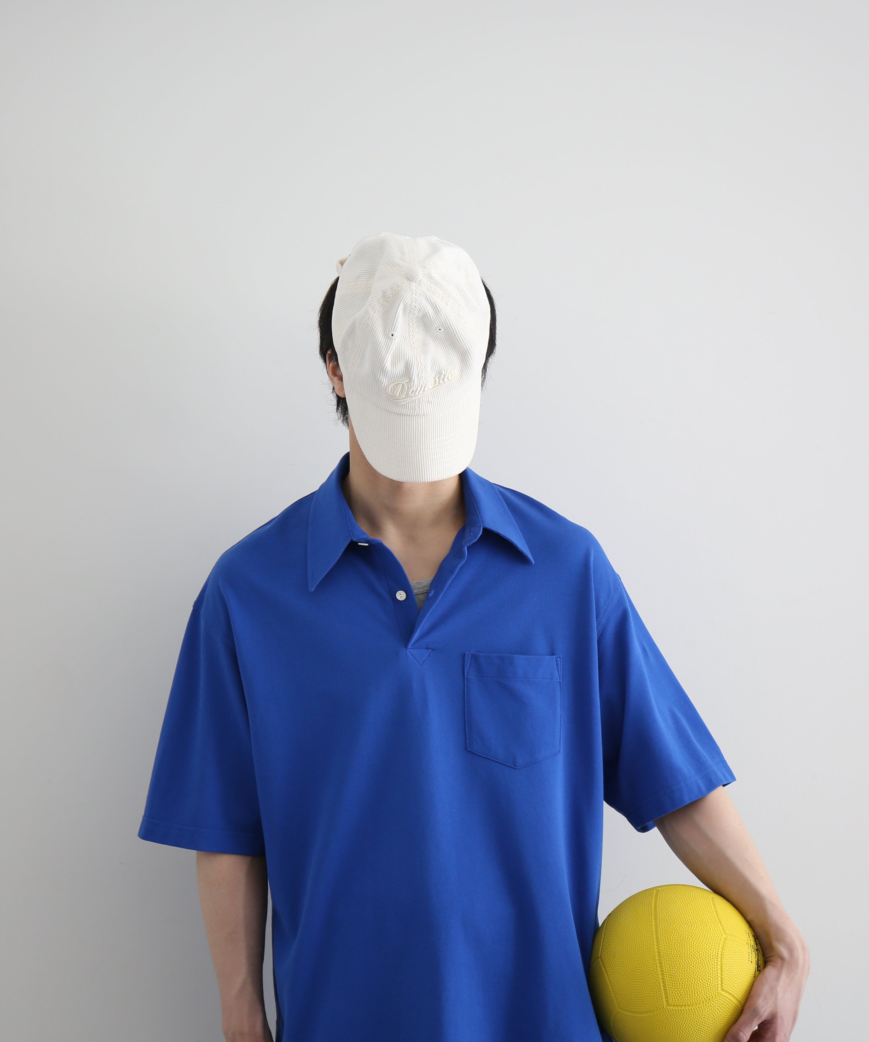 KAIKO Tomorrow ss polo shirt "D.BLUE"