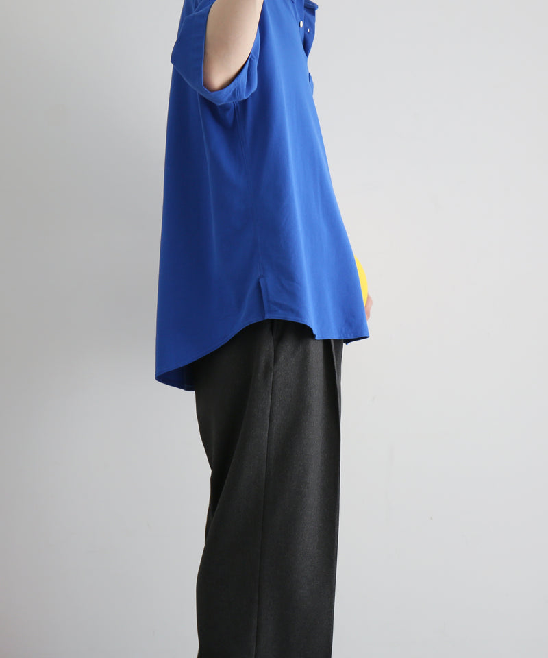 KAIKO Tomorrow ss polo shirt "D.BLUE"