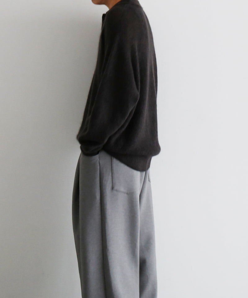 URU Knit polo "M.GRAY"