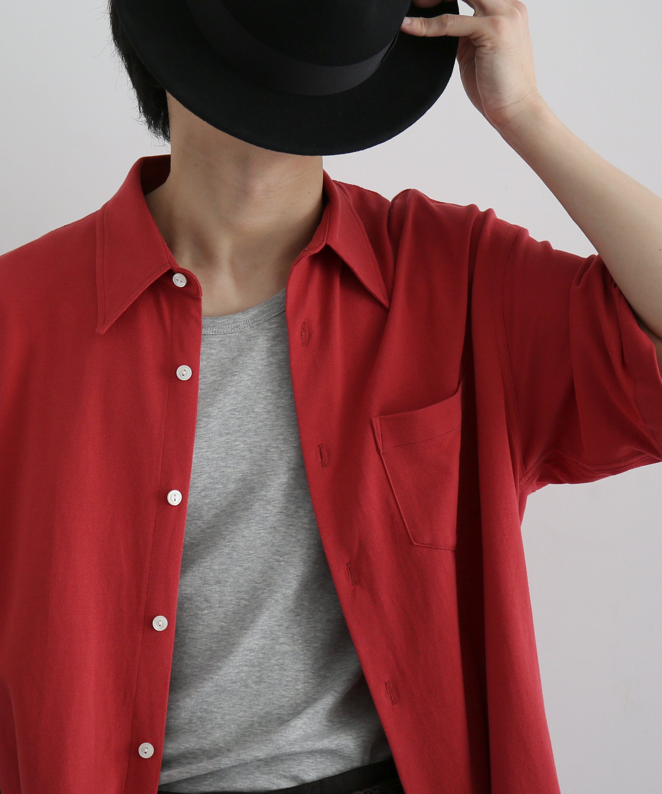 KAIKO Tomorrow ss shirt "D.RED"