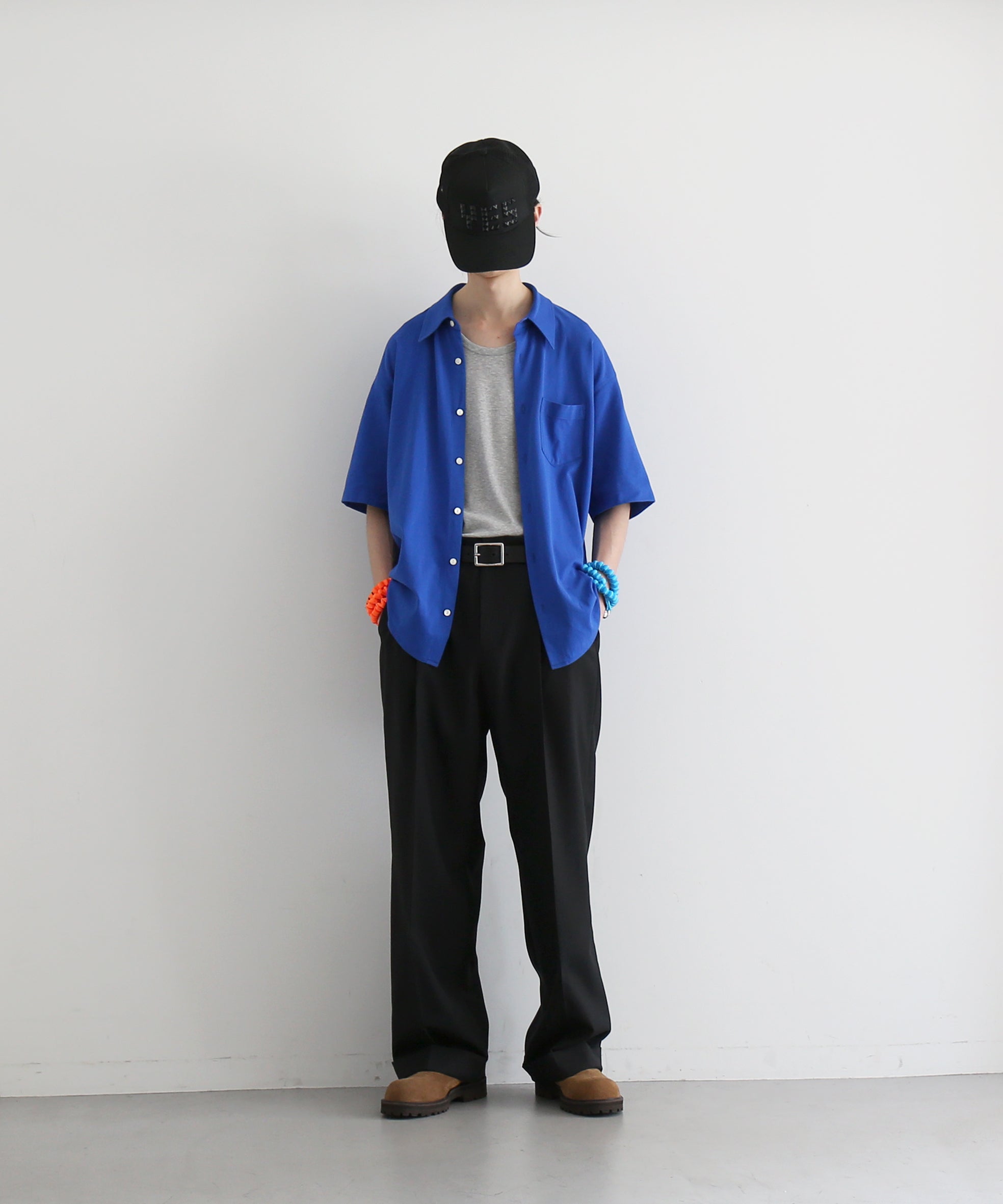 KAIKO【カイコー】wool wide slacks 