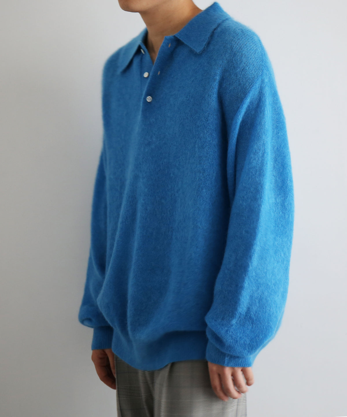 URU Knit polo "BLUE"