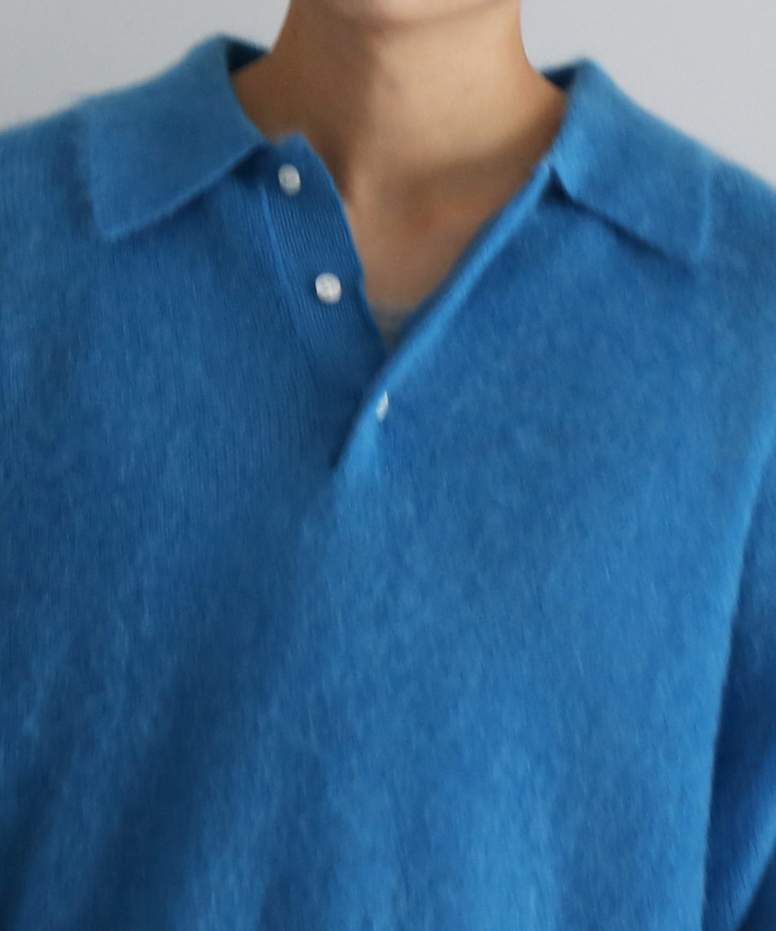 URU Knit polo "BLUE"