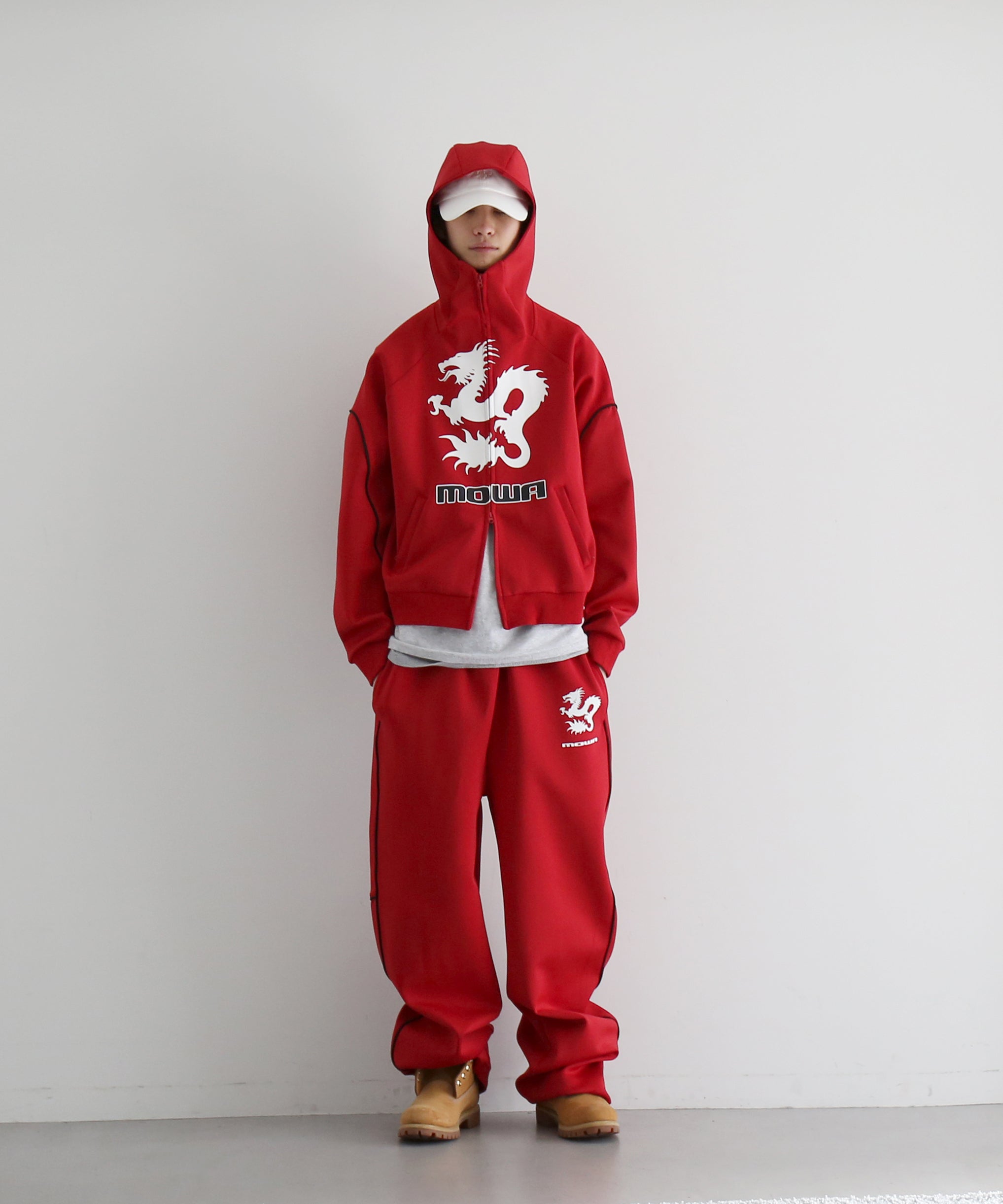 MOWALOLA Zushi track top "RED"