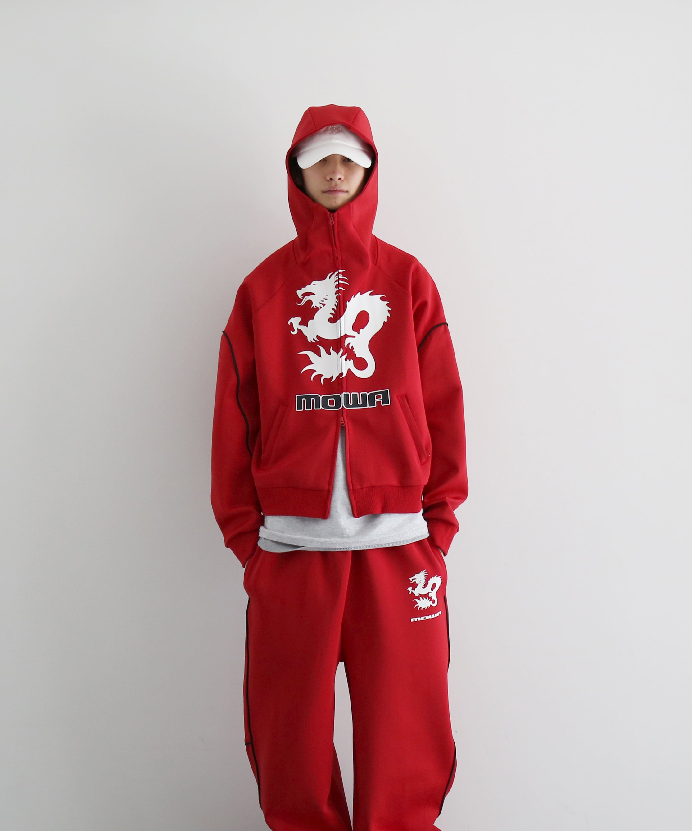 MOWALOLA Zushi track top "RED"