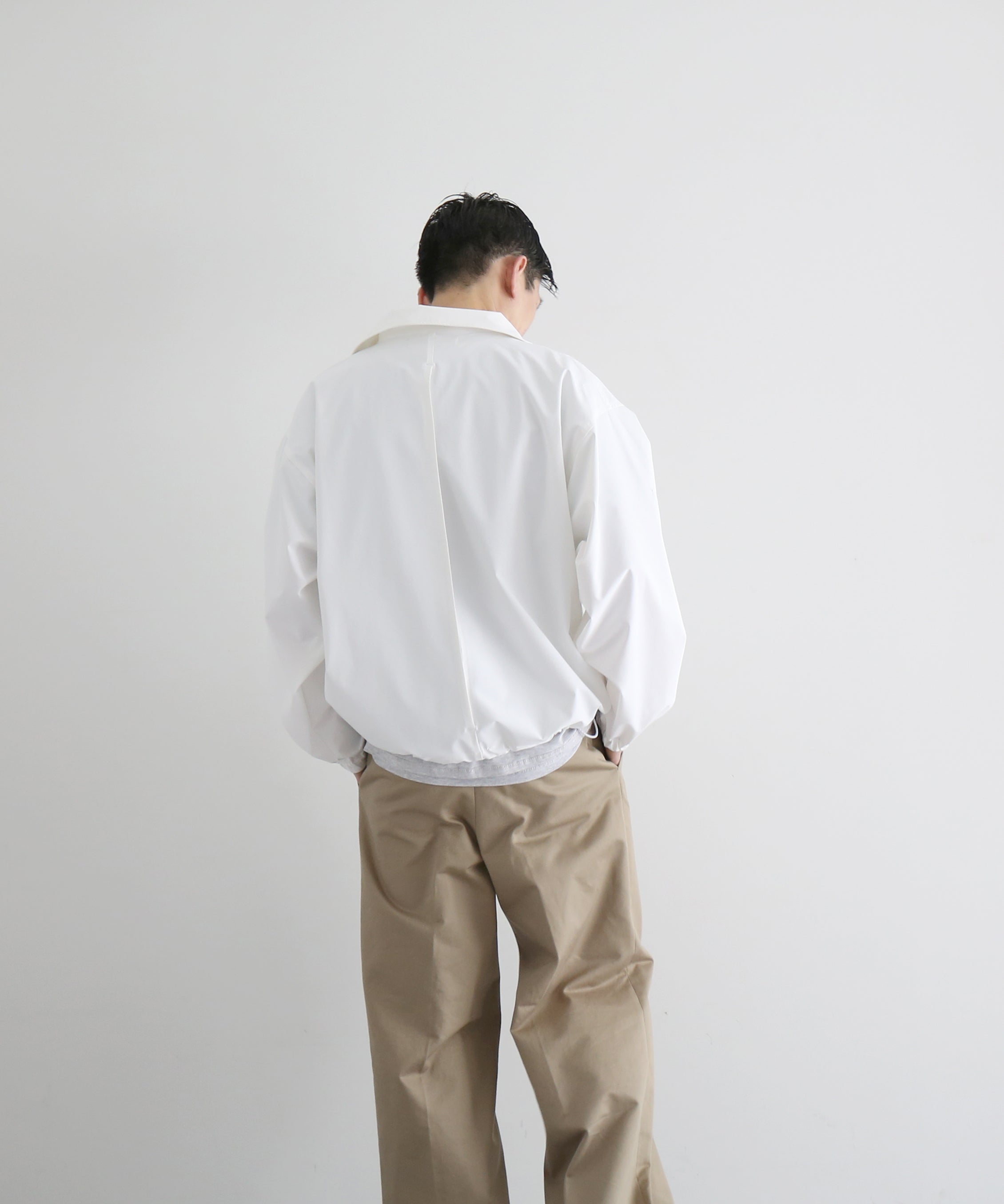 ABELIA EDOWARD GOUCHA Swim stuff jumper "WHITE"