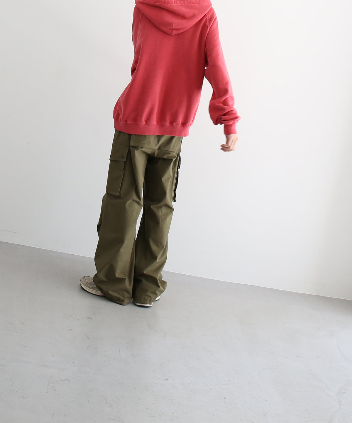 URU Zip up sweat "RED"